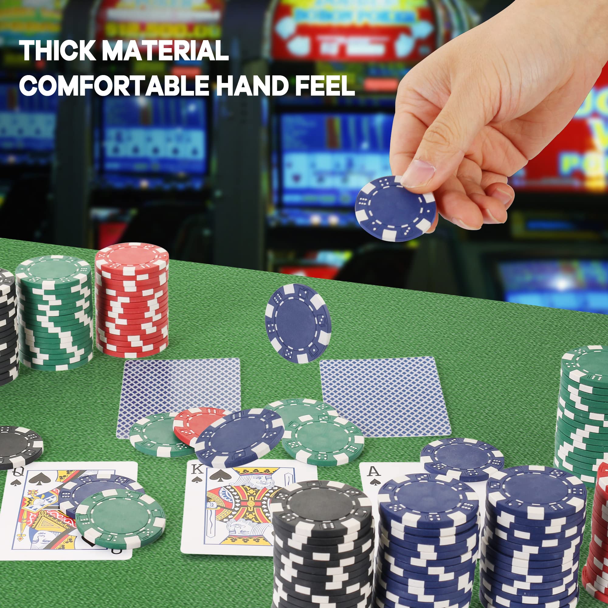 LUOBAO gift-ready poker chips for enthusiasts
