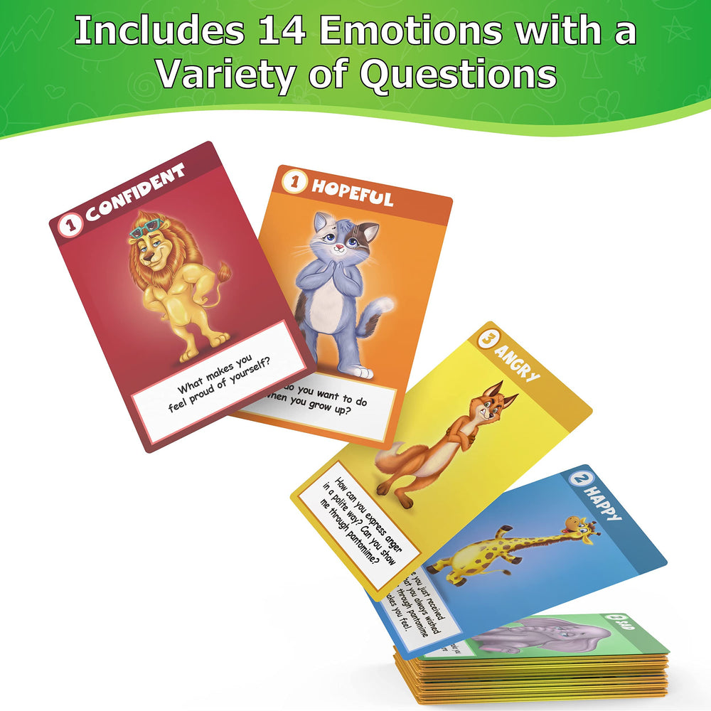 Lupash Games CBTiger 14-emotions image set: broad range of feelings for lessons.
