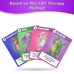 Lupash Games CBTiger emotions cards: clear cues to recognize feelings.