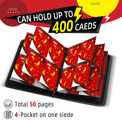 Luporia leak-proof zipper keeps cards secure during travel or tournaments.
