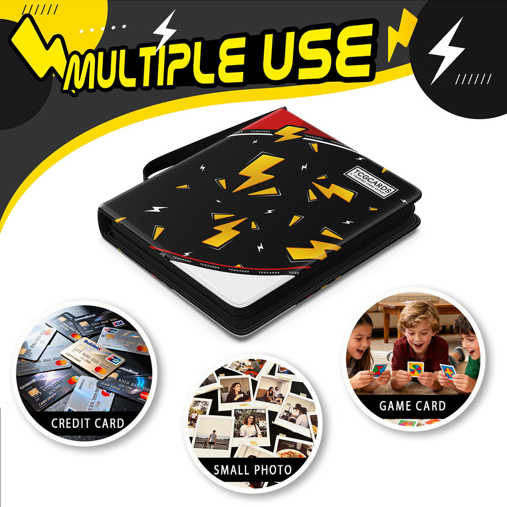 Luporia velvet lining protecting cards from scratches and dust.