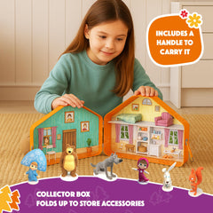 Luppa collectible tin lunchbox protects figures during travel