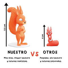 LUPPA durable non-toxic PVC figures withstand daily play.