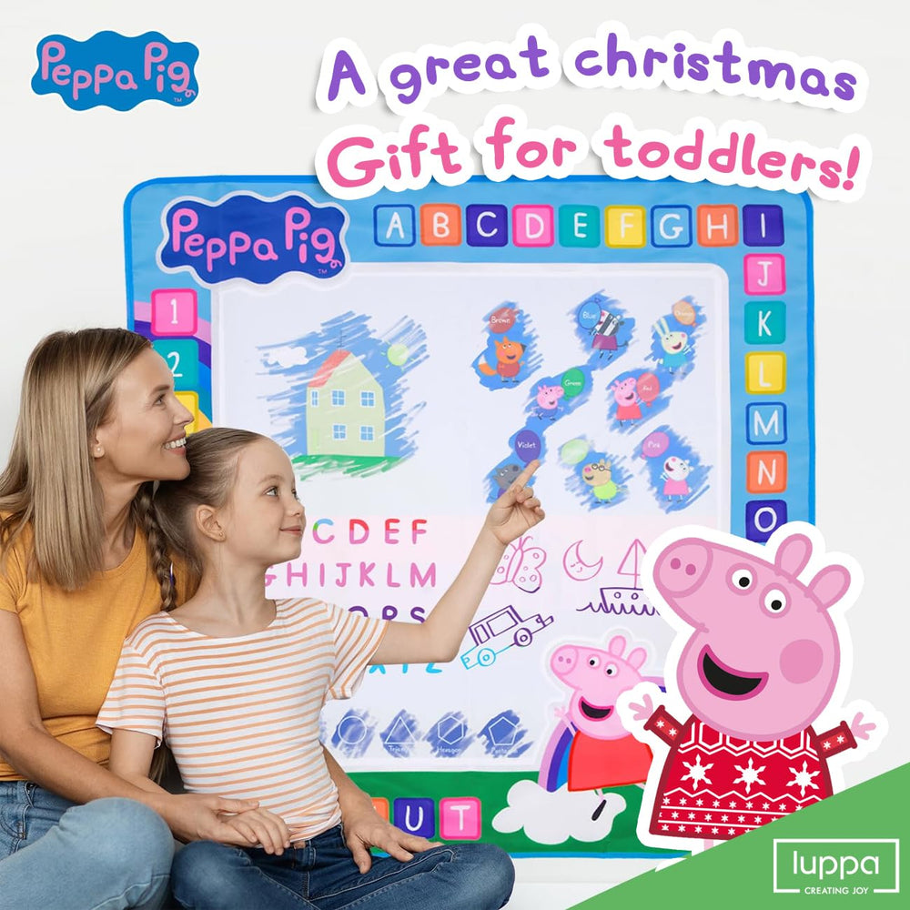LUPPA large 100cm mat supports solo or family doodling