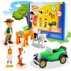 LUPPA Zenon farm figures set for imaginative home play
