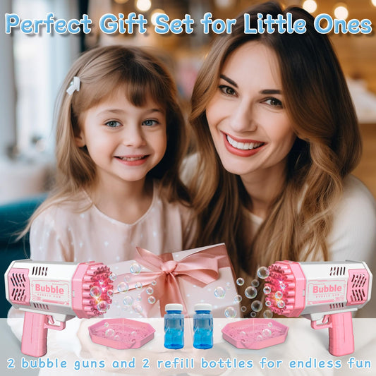LUSJNGE bubbles glow with LED lights for indoor and outdoor fun