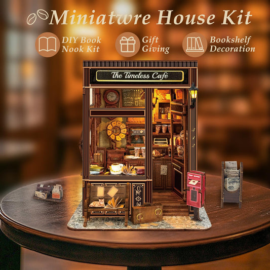 Luuwik miniature coffee station creating a desk top vignette