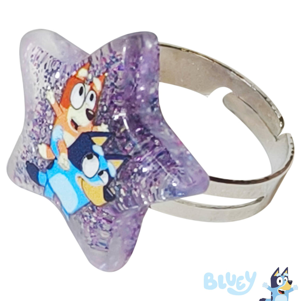 Open-box presentation of the LUV HER Bluey dress-up set for gifting.