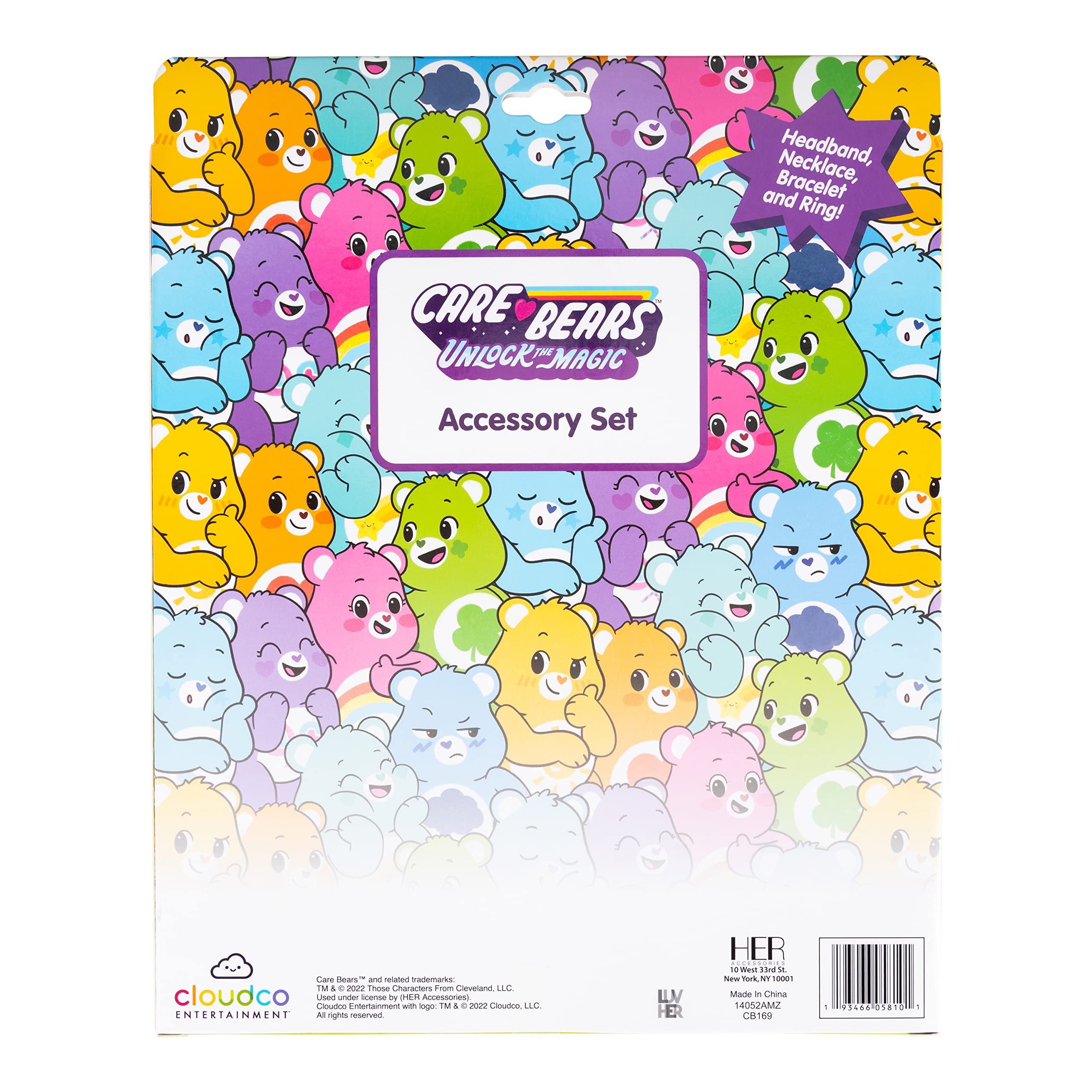 LUV HER CareBears playset close-up highlighting safe materials and bright colors