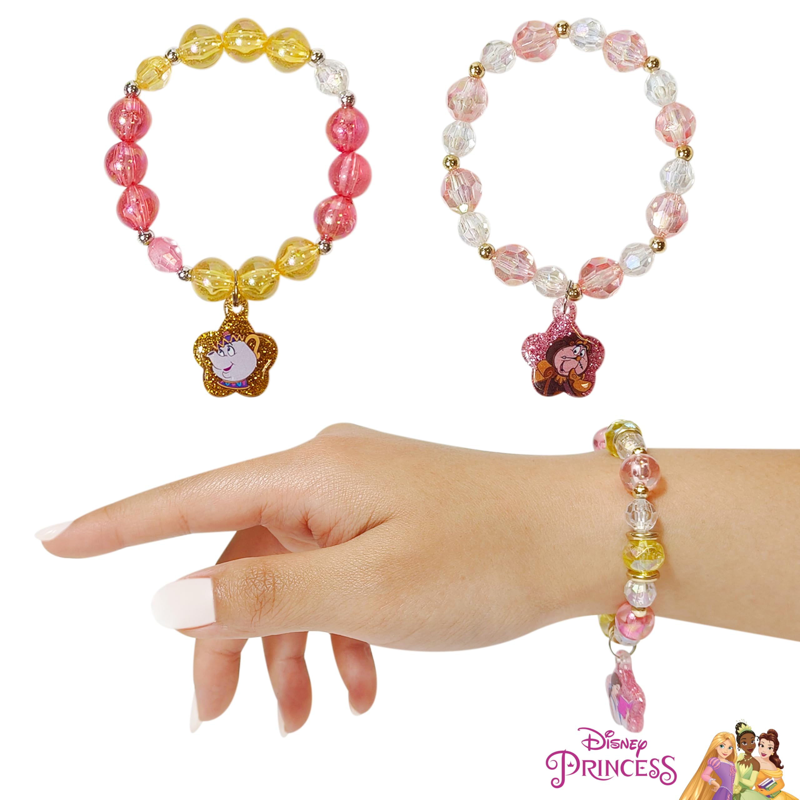 LUV HER Disney Belle ring designed for sparkly pretend moments and fine motor use.