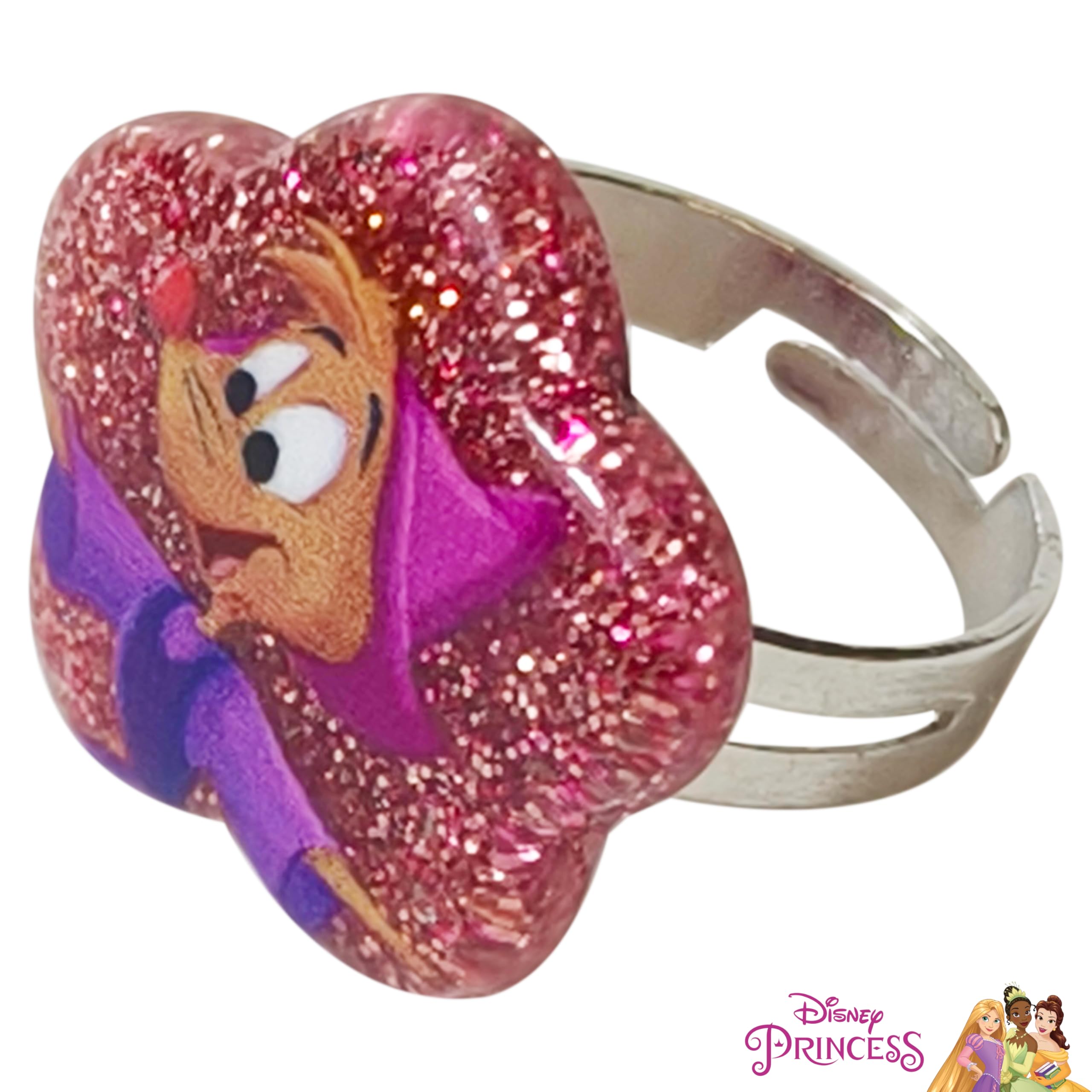 LUV HER Cinderella ring for girls, built for durable pretend moments.