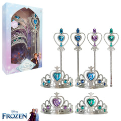 LUV HER Frozen wand set with four wands for coordinated princess pretend-play adventures