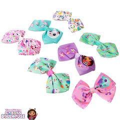 LUV HER Gabby’s Dollhouse bow clip offers secure grip for active kids.