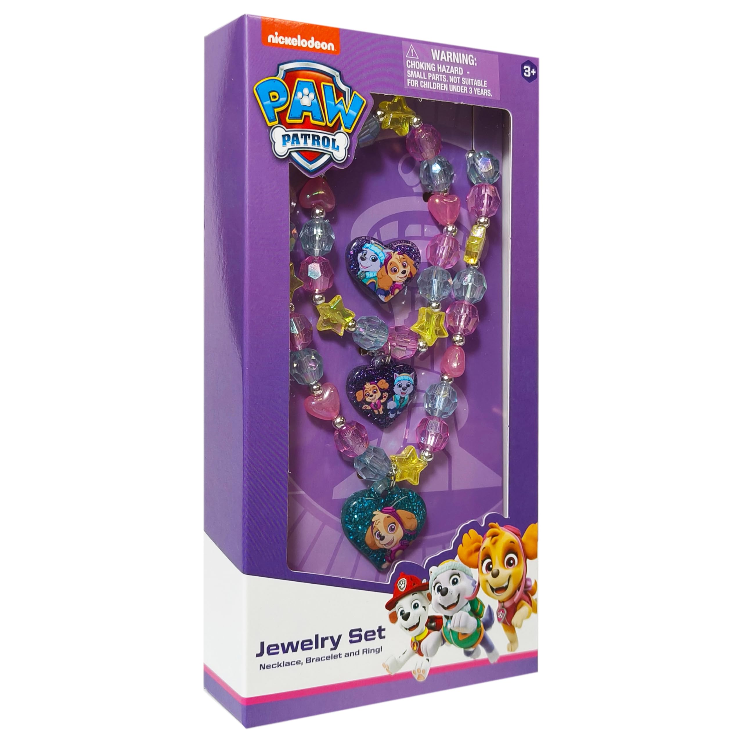 LUV HER Paw Patrol necklace, lightweight and kid-safe for daily dress-up.