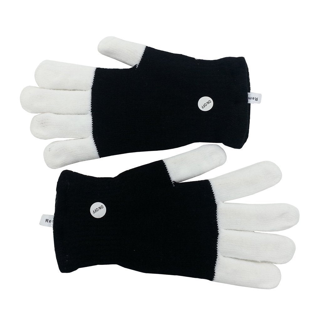 Luwint glow rave gloves illuminate hands at concerts and parties