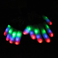 Luwint LED gloves illuminate rave parties with vivid, safe glow for long nights.