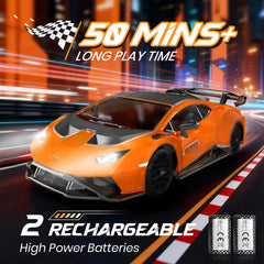 Luxos RC Lamborghini Huracan STO 2.4GHz remote enables multi-car racing