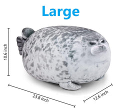 LUXSIT seal pillow close-up plush fabric inviting soft comfort
