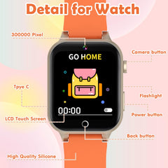 Luyiilo Kids Games Watch long battery standby indicator