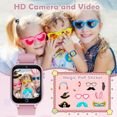 Luyiilo Kids Games Watch 300k pixel HD camera captures memories clearly.