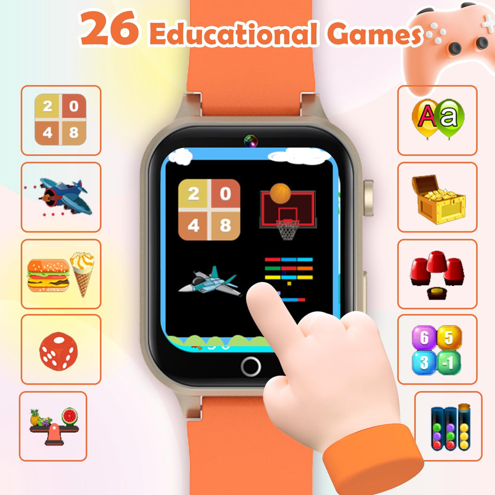 Luyiilo Kids Games Watch screen protection reduces scratches