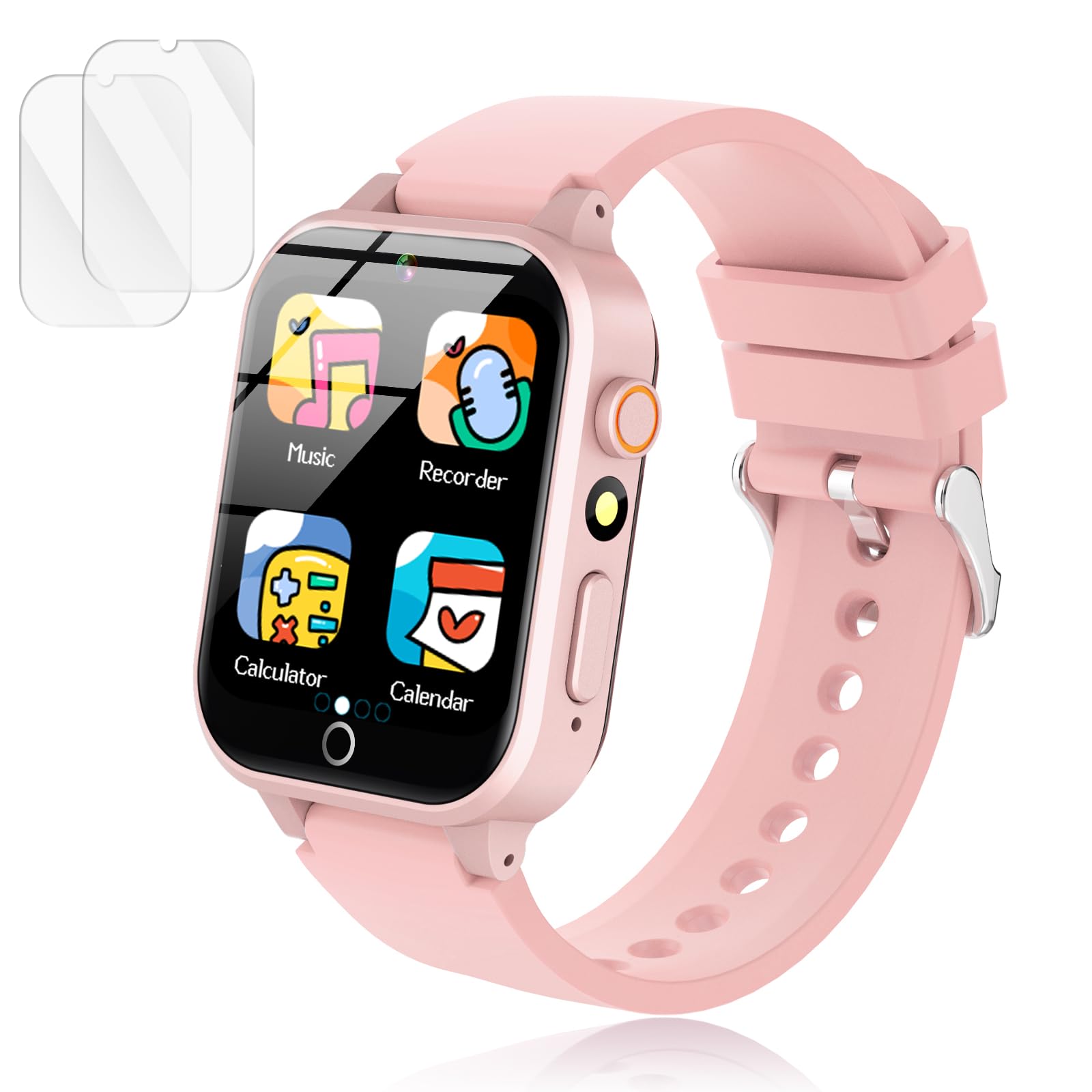 Luyiilo Kids Games Watch touch screen for interactive learning on the move.