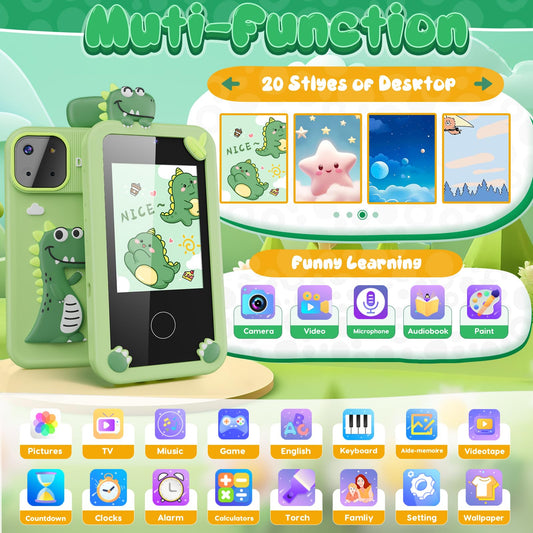 Luyiilo toy with 16 learning games to support early learning.