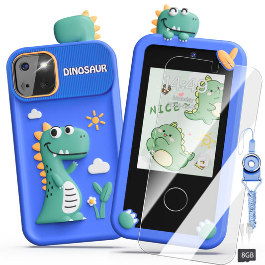 Luyiilo Kids Smart Phone Toy front screen for interactive learning.