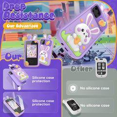 Luyiilo durable shell with drop protection supports active, exploratory play