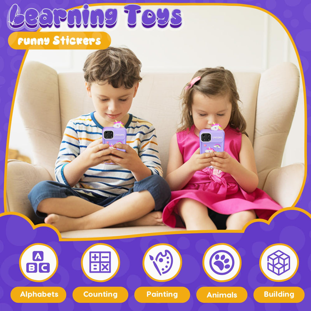 Luyiilo unicorn phone durable shell proves drop protection during kids' activities.