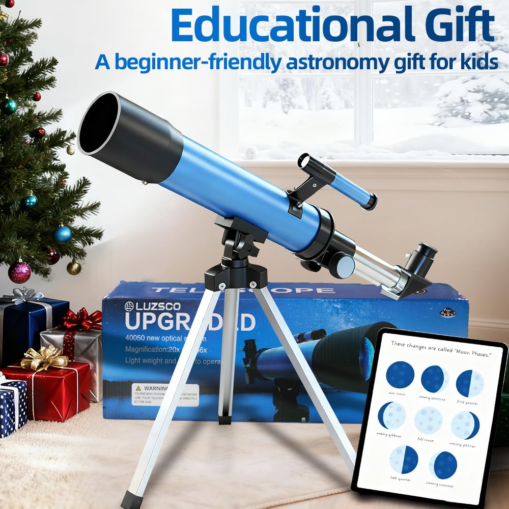 Luzsco Kids Telescope durability stands up to curious hands outdoors.