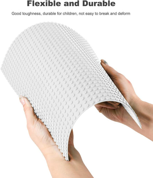 LVHERO baseplates 10x10 in use by kids—creative, open-ended play possible.
