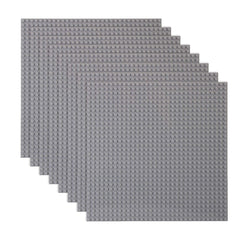LVHERO classic gray baseplate, 10x10, ideal for expanding play and cross-brand compatibility