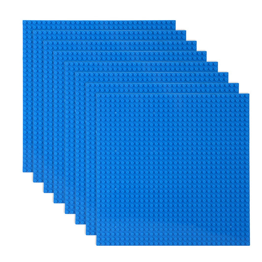 LVHERO Classic Baseplates blue 10x10 main image; durable and compatible.