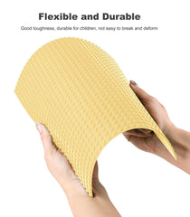 Durable LVHERO baseplates resist bending during daily play.