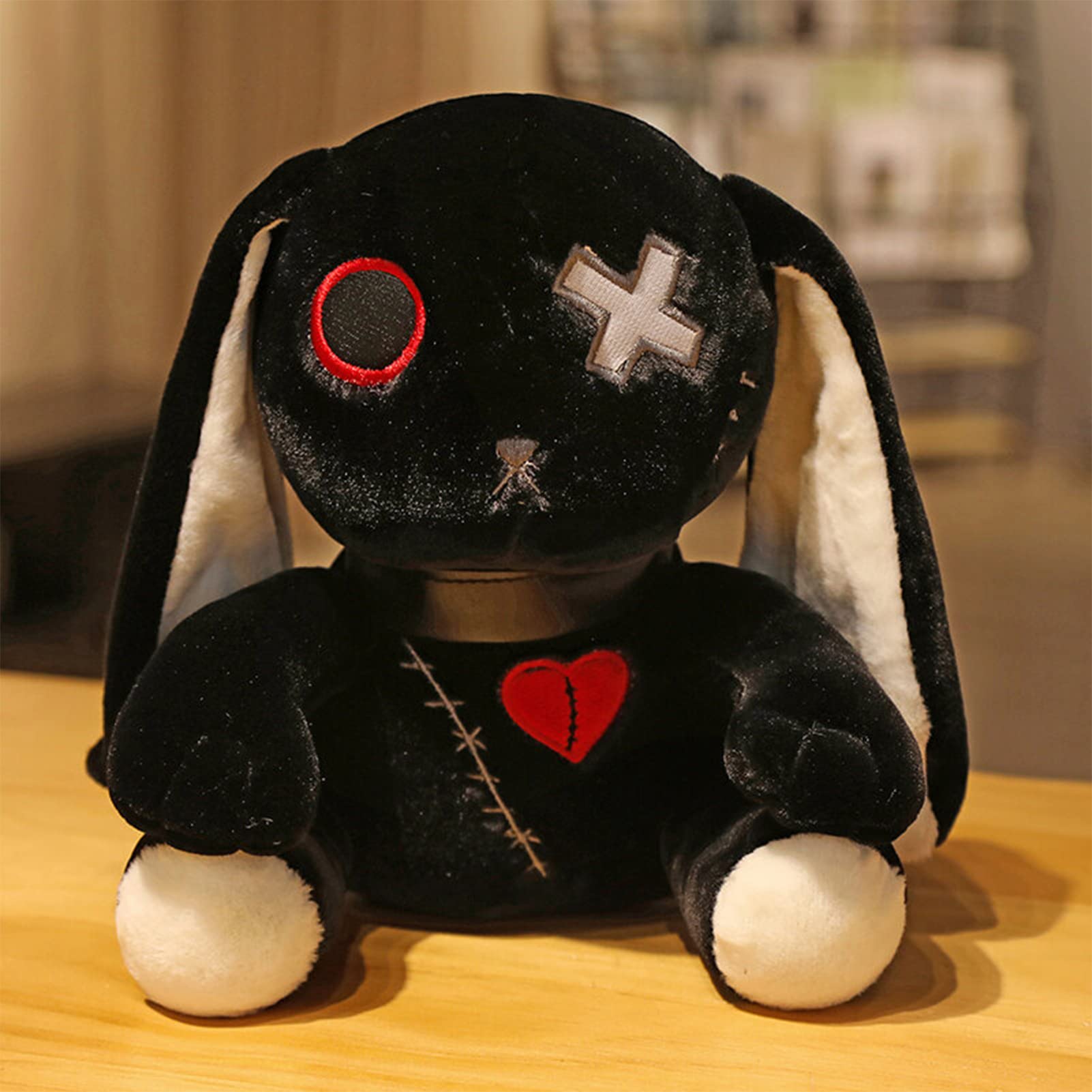 LVQING rabbit plush machine washable, easy care for busy households