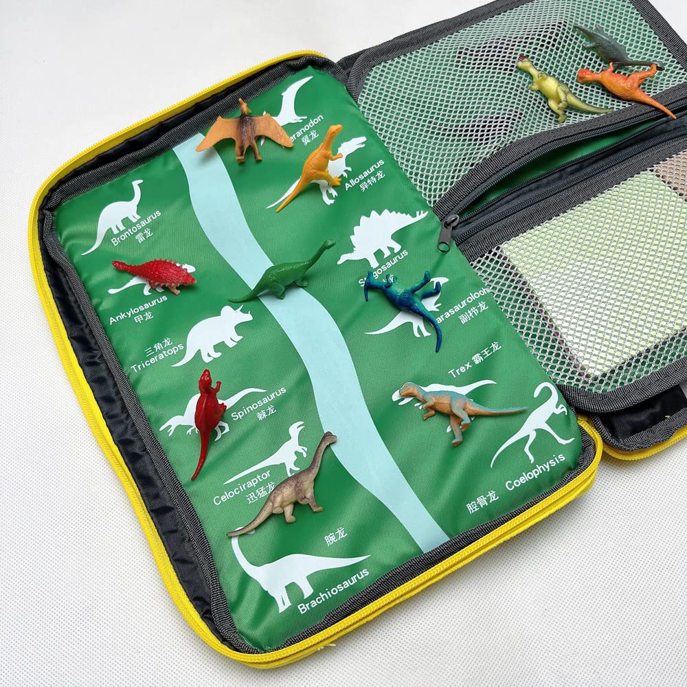 Lycnufrewolf play case features building base plate for constructive play anywhere.