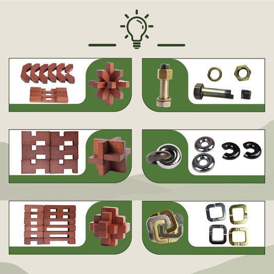 LYiUP lock puzzle desk toy enhances concentration and desk decoration.
