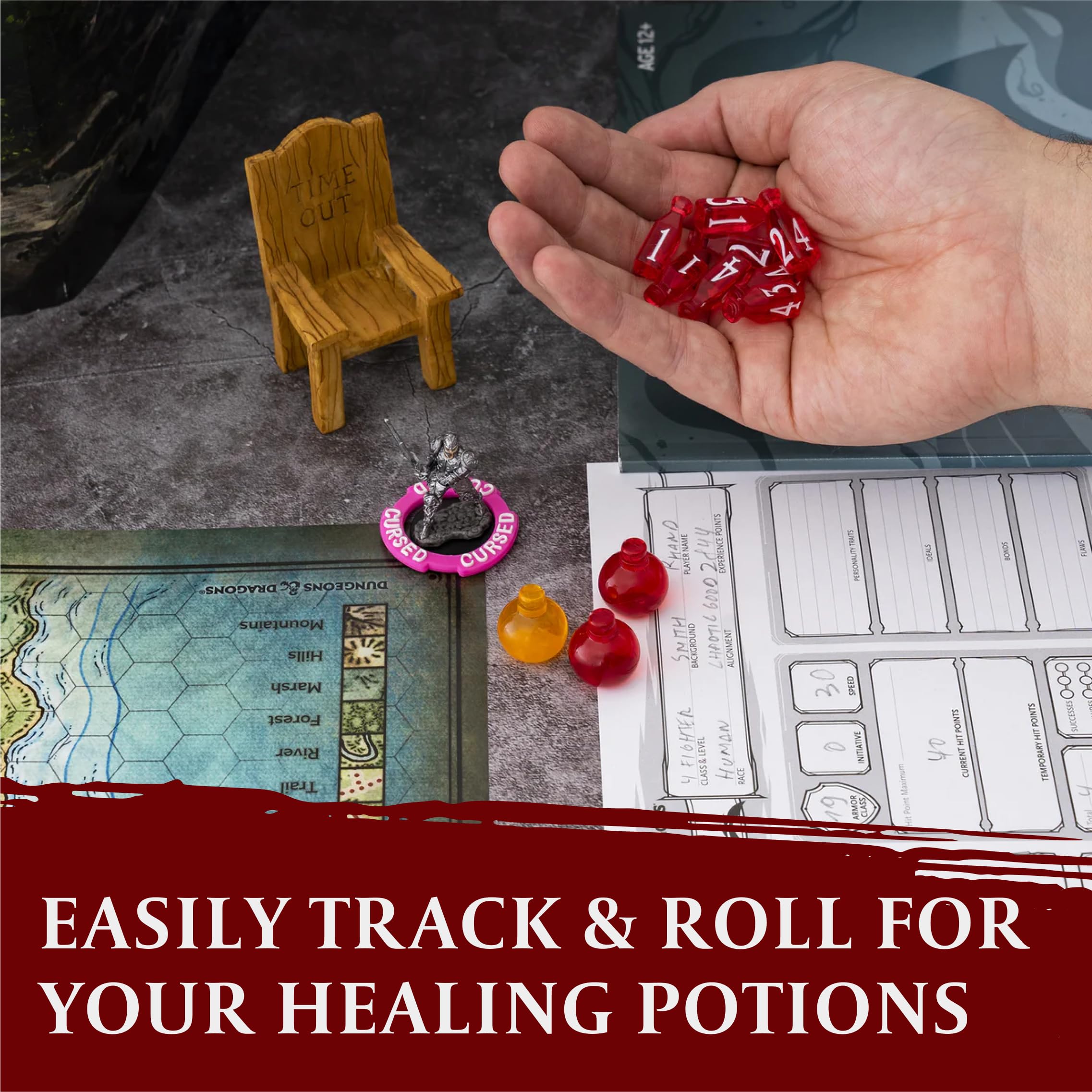 LYNX DM and player use for seamless potion management