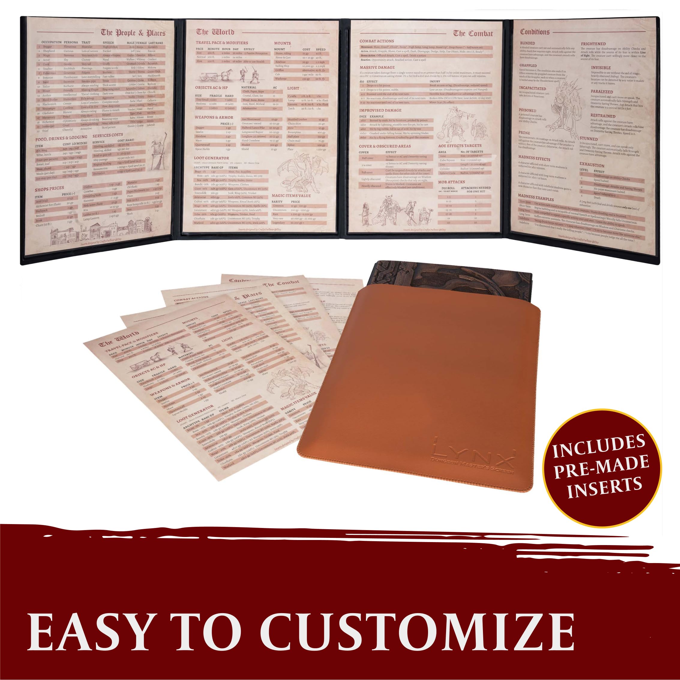 LYNX DND Screen portable sleeve keeps your kit ready on the go