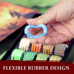 LYNX markers include two wildcard rings for physical and magical effects.