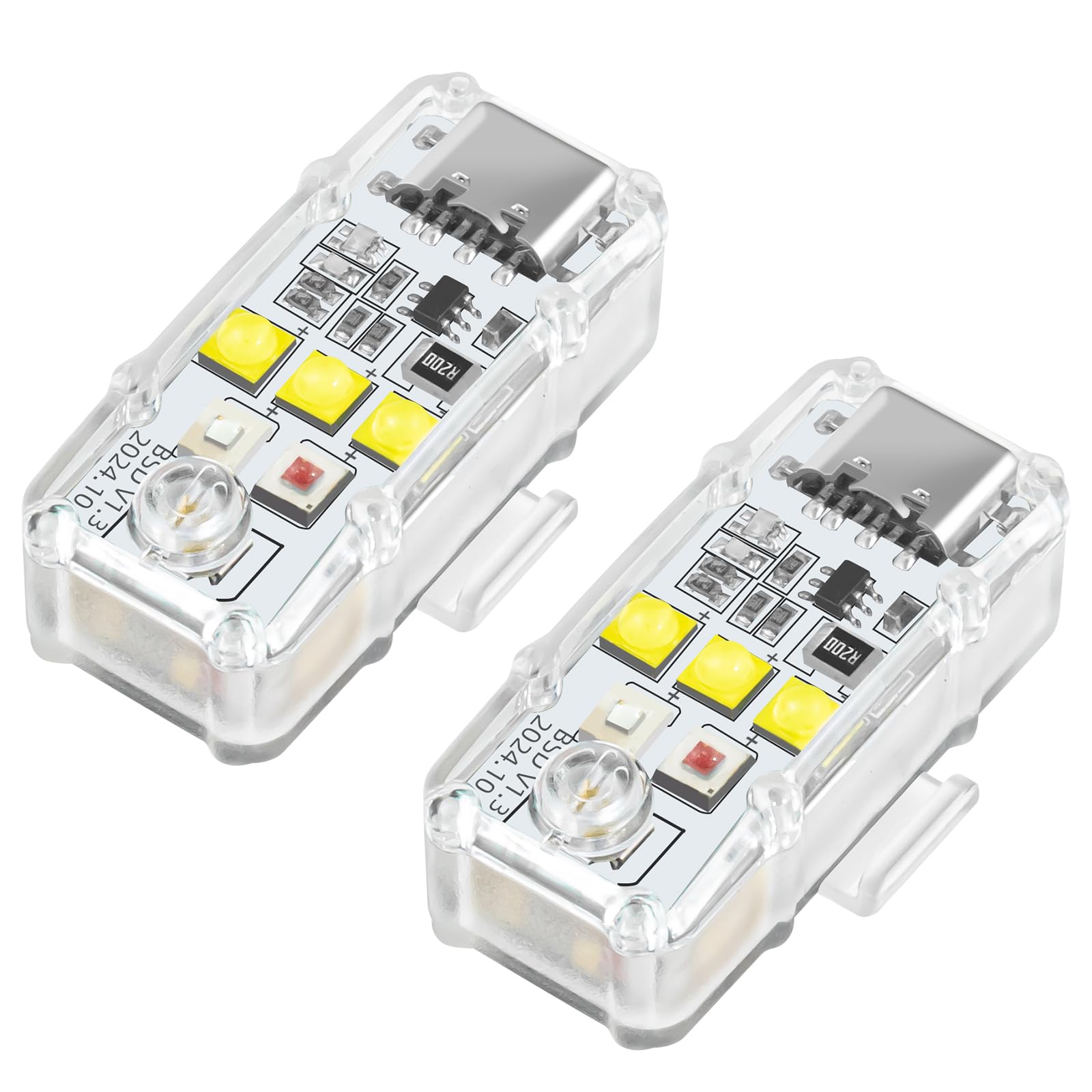 LYONGTECH drone strobe lights with a compact design for versatile mounting and night visibility.
