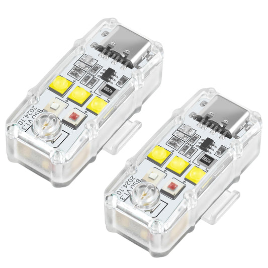 LYONGTECH drone strobe lights with a compact design for versatile mounting and night visibility.