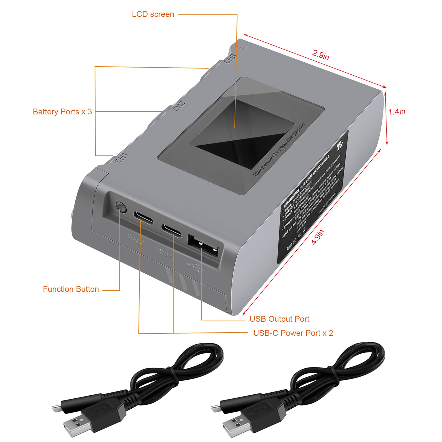 LYONGTECH original batteries required for DJI Mini series compatibility