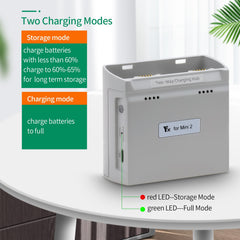 LYONGTECH two-way hub for DJI Mini series enables flexible charging options.