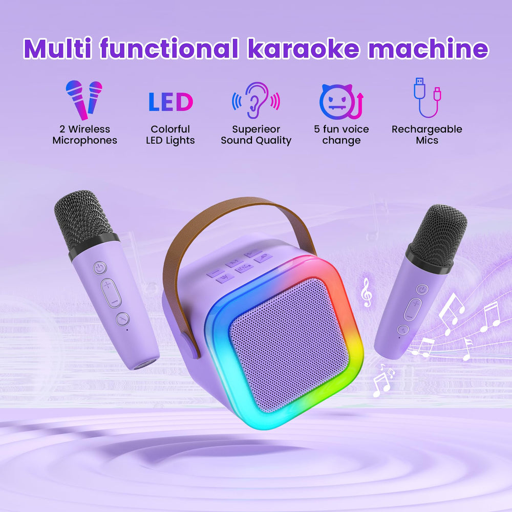 LZYOC rechargeable battery offers hours of singing without frequent recharges.