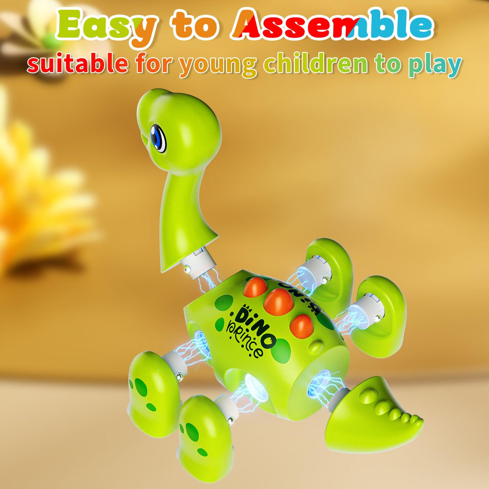 LZZAPJ Triceratops assembly toy fosters fine motor skills during play.