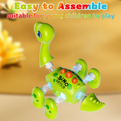 LZZAPJ Triceratops assembly toy fosters fine motor skills during play.