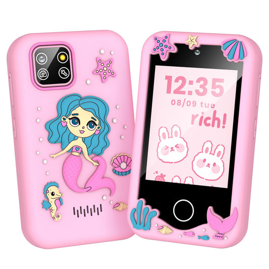 M SANMERSEN toy phone front view with durable learning-friendly design.