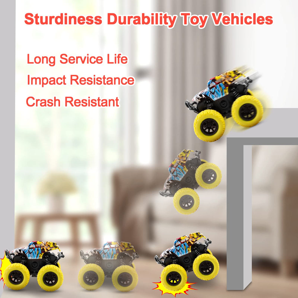 M SANMERSEN friction-powered no-battery car for unplugged, active play.